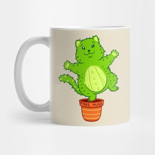 Cactus Cat Free Hugs Mug